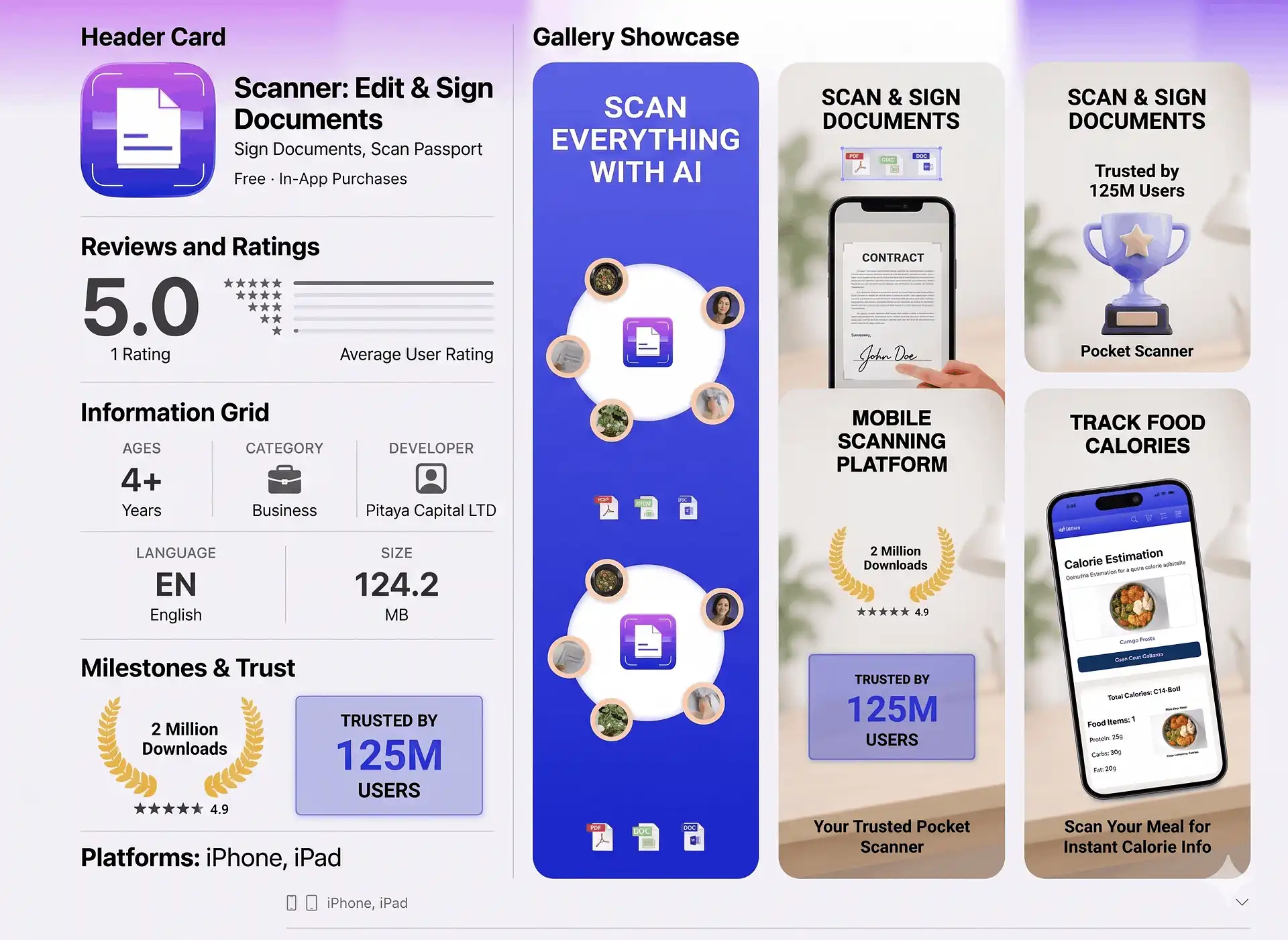 Scanner:Edit Document portfolio project preview